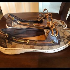 Coach “Richelle” Boat Shoes